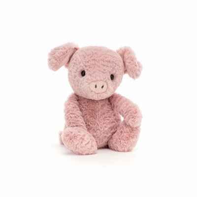 Jellycat Tumbletuft Pig Farmyard UK | 19325GJTS